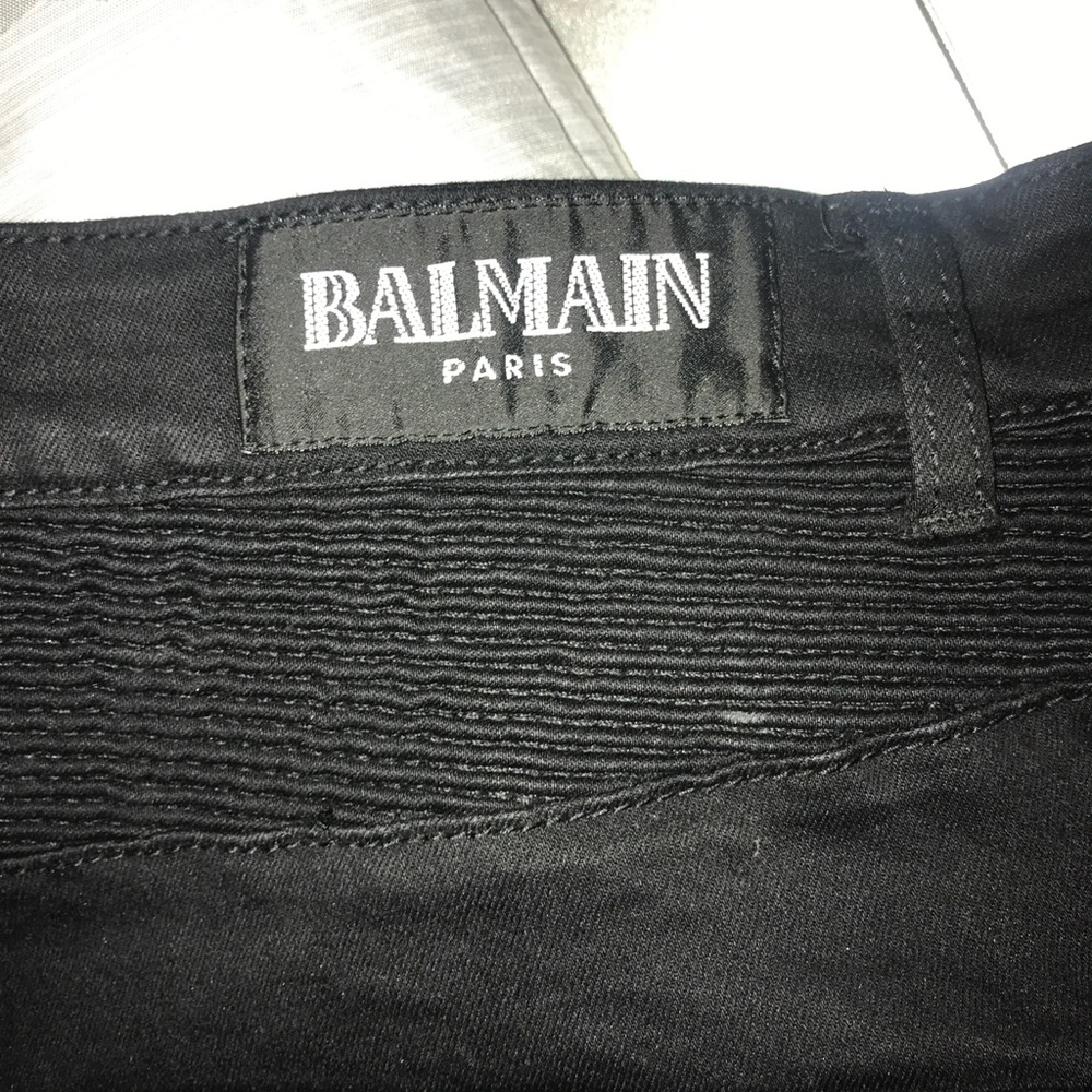 Balmain Biker Jeans - Picture 4 of 8